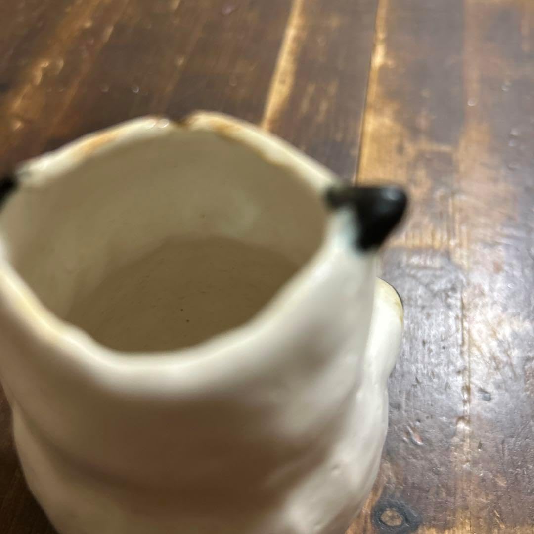 陶芸作家 作家 松浦唱子 フラワーベース 花瓶 猫